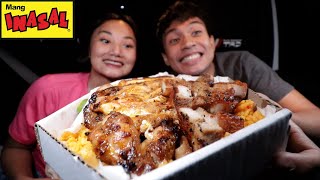 Mang Inasal Car Mukbang [upl. by Eimmot]