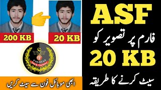 How to resize image in ASF online registration ASF online Apply images problem ASF Images Problem [upl. by Bomke614]