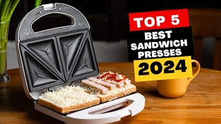 Top 5 Best Sandwich Presses Of 2024 [upl. by Lotson]