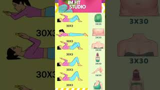 TONE ur Body with This 10 Minute DAILY WORKOUThealth imfitstudio healthtips healthylifestyle [upl. by Cutter]