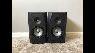 Infinity Entra One Home 2 Way Bookshelf Speakers [upl. by Verge308]