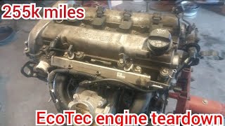 Chevy 24 ecotec engine teardown [upl. by Luigino]