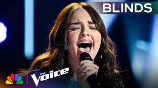 Kamila Kiehne Shines Her Light with Her Cover of quotBlack Velvetquot  The Voice Blind Auditions  NBC [upl. by Charmian]