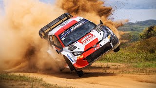 The Best of WRC Rally 2023  Crashes Action and Raw Sound [upl. by Carmen]