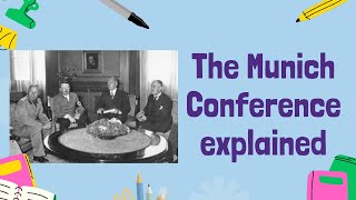 The Munich Conference A Prelude to World War II  GCSE History [upl. by Candace]