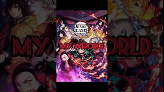 Your world vs My world anime demonslayer shorts [upl. by Sredna]