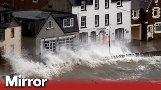 Met Office issues amber weather warnings as Storm Ciaran approaches [upl. by Etteneg]