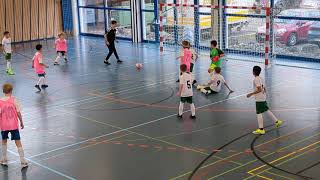 Hallenturnier FC Thalwil – E2 Gruppe B – FC Wollishofen E2 vs FC Thalwil ED [upl. by Nuahc404]