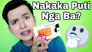 Kojie San Soap Review  Nakakaputi Nga Ba [upl. by Ezequiel]