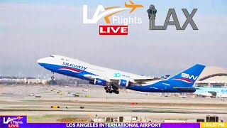 🔴LIVE Los Angeles International Airport  LAX LIVE  LAX Plane Spotting [upl. by Bruckner908]