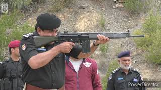 G3 A3 test Firing of 762x51 NATO Pof ammunition Pakistan [upl. by Lorie]