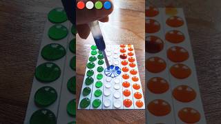 Colour mix video 6🇮🇳⚪🔵🧡colour mix karke kaun sa colourbanta haicolouronline colorfulmixing [upl. by Francyne]