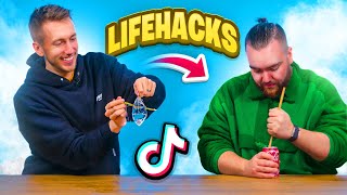 THESE TIKTOK LIFE HACKS ARE INSANE [upl. by Immas]