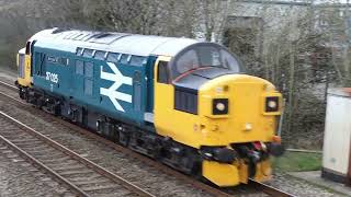 37025 quotInverness TMDquot at Pontyclun South Wales 24022016 [upl. by Llevert338]