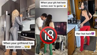 When Your Girlfriend has a Hot Twin Sister 🍑  The best Tiktok Twin Sisters Prank  Prank Boyfriend [upl. by Agnew869]