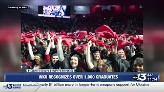 WKU recognizes over 1000 graduates Friday [upl. by Assilac241]