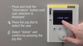 Nabertherm  Importing Sintering Program from USB [upl. by Kery]