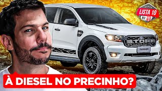 10 CAMINHONETES A DIESEL BOAS E BARATAS [upl. by Abehshtab]