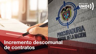 Función Pública descubre violación a ley de garantías en elecciones incremento de contratos [upl. by Ardiedak]