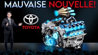 Toyota dévoile ENFIN son nouveau moteur à combustion HYDROGÈNE [upl. by Retswerb]