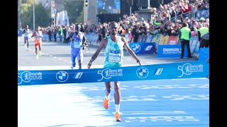 Highlights of the Berlin Marathon 2024 [upl. by Ameerak]