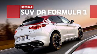 Stelvio Quadrifoglio Alfa Romeo Racing voglia di guidareforte [upl. by Lanti]