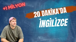 20 DAKİKADA İNGİLİZCE NASIL ÖĞRENİLİR quotTO BEquot  DERS 1 [upl. by Calv]