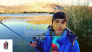 FISHING at BRUNEAUS SAND DUNES State Park Idaho [upl. by Wachtel]