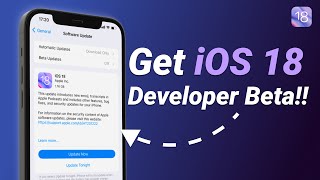 Apple Official iOS 18 Beta Profile Free Download Install iOS 18 on iOS 18 Release Day Confirm [upl. by Daniel]