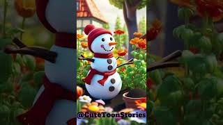 The Snowman’s Wish  reading lessons for kindergarten kidsvideo shortstories cartoon shorts [upl. by Adena]