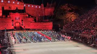 Closing of the Edinburgh Tattoo August 11 2024 [upl. by Janeczka]