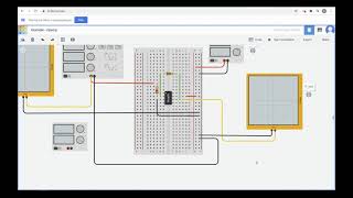 EEL1010 Online Lecture 12  Inverting Amplifier on Tinkercad [upl. by Latty542]