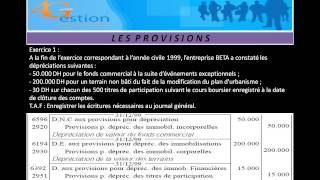 Provisions Pour Dépréciation des Immobilisations [upl. by Elyac]