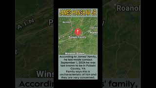 James Hanshaw Jr missing from Pulaski County VA jameshanshawjr virginia SaturdaySearch shorts [upl. by Plerre]