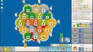 Top Ranked Catan Player  Inching Towards 1 Global [upl. by Burnaby]