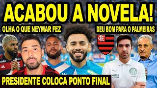 ACABOU A NOVELA PRESIDENTE DO ZENIT COLOCA PONTO FINAL EM CLAUDINHO NO FLAMENGO NEYMAR DE MENGÃƒO [upl. by Epner]