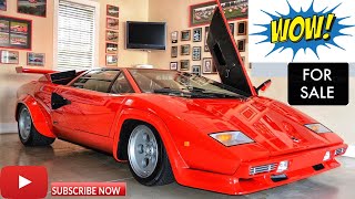 1980 Lamborghini Countach for sale by Tony Rienzi [upl. by Nwahsd]