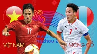 🔴Trực tiếp bóng đá Việt Nam vs Mông Cổ  Asiad 19 2023 hôm nay 199 [upl. by Erie]