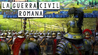 La Guerra Civil Romana Julío César contra Pompeyo Magno  06 Grandes Personalidades de la Historia [upl. by Itsa]