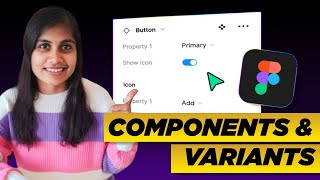 How to use Figma Components amp Variants [upl. by Enneicul713]