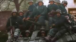 Wehrmacht Combat Footage in Color [upl. by Ezzo]