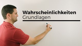 Wahrscheinlichkeiten Grundlagen  Mathe by Daniel Jung [upl. by Ekusoyr]