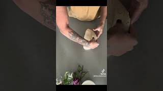 Making a new SOURDOUGH recipe  Blended with fresh herbs parsely rosemary bread food [upl. by Aeynod675]