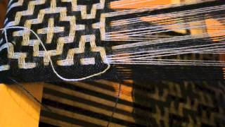 Selvedge Technique for Deflected Double Weave [upl. by Enamart]