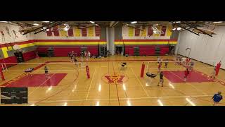 Williamsville East vs Hamburg Varsity Mens Volleyball [upl. by Itida]