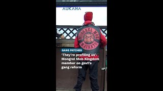 Theyre profiling us  Mongrel Mob Kingdom member on govts gang reform [upl. by Friedlander]