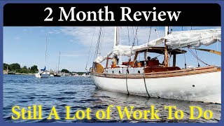 2 Months on a New Boat Full Walkthrough  Episode 277  Acorn to Arabella Journey of a Wooden Boat [upl. by Bonnice903]