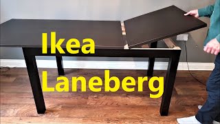 Ikea Laneberg extendable table [upl. by Helfand240]