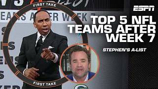 Stephen’s AList gets a ‘D’ grade from Jeff Saturday 😮👀 ‘Your list is TRASH’ 🗑️  First Take [upl. by Eittod]