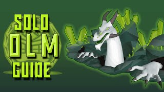 Solo OLM Guide COX OSRS [upl. by Ailec]